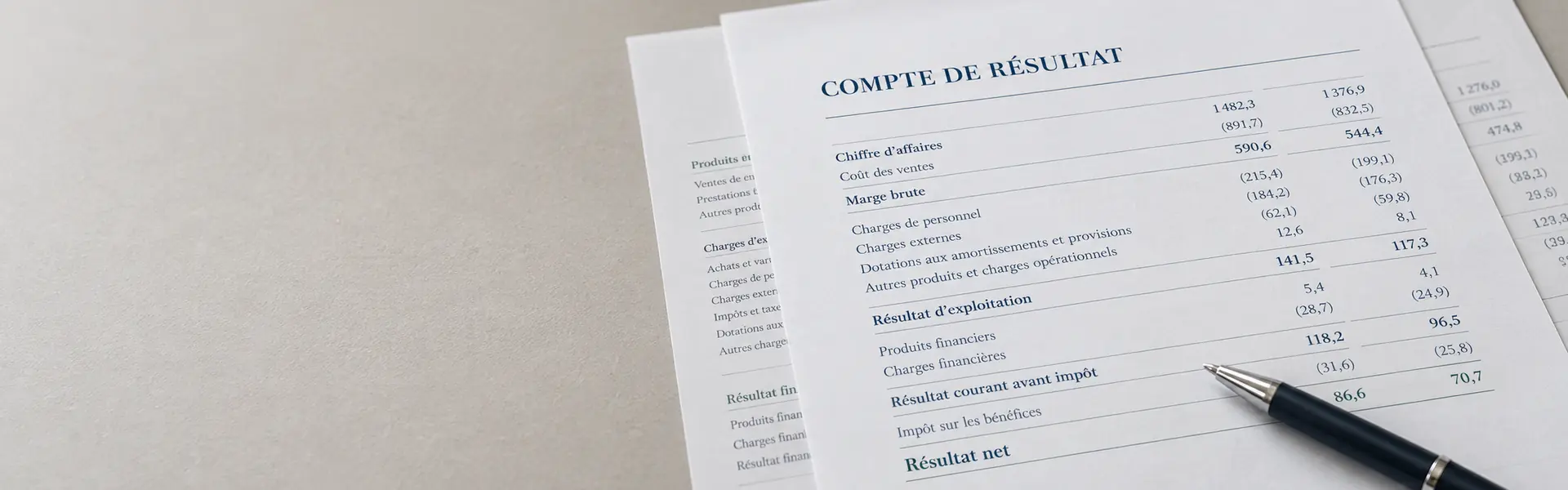 Compte de résultat d'entreprise — articles et éclairages